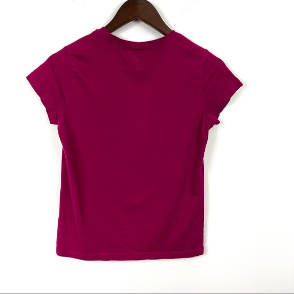 Roots Purple Logo T-Shirt - Picture 2 of 2